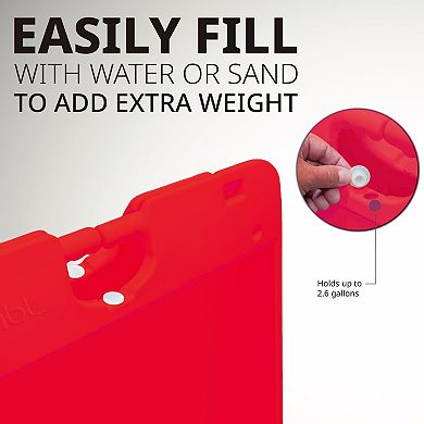 Jumbl A Frame Sandwich Board 15.7 X 26” Display Sidewalk Sign With Pvc Sign Protector