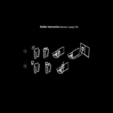 Alfa Suction Cup/Clip Window or Laptop Mount Dock for AWUS036H, AWUS036NH & Other Adapters