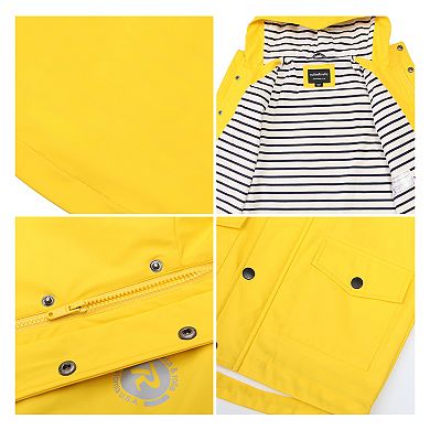 Boys Rokka&rolla Waterproof Rain Coats Rubberized Jackets