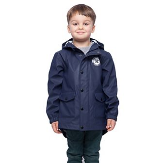 Boys Rokka&rolla Waterproof Rain Coats Rubberized Jackets