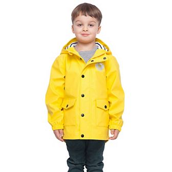 Boys Rokka&rolla Waterproof Rain Coats Rubberized Jackets