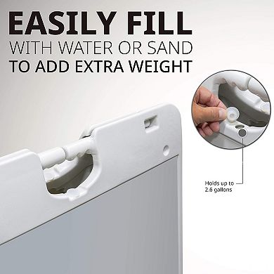 Jumbl A Frame Sandwich Board 22 X 28” Display Sidewalk Sign With Pvc Sign Protector