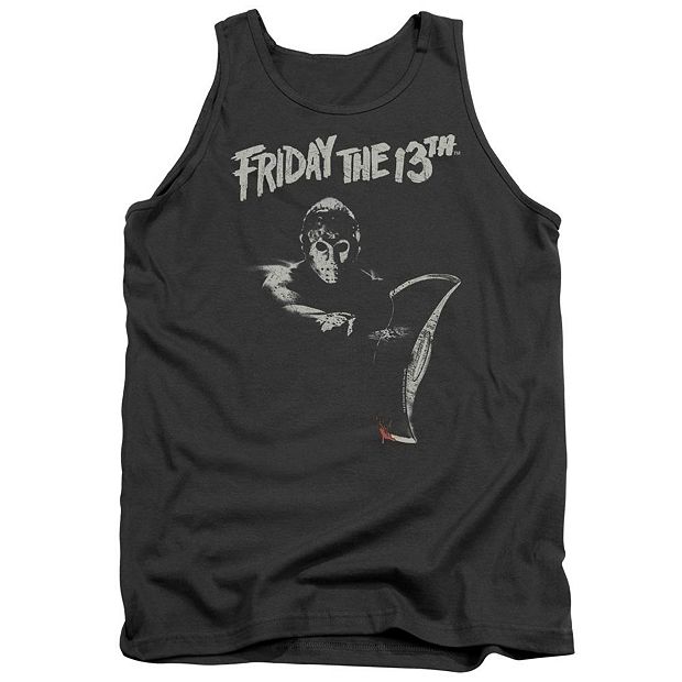 ★★Adairs★★ Power 3S Boxy Tank Top JG6182 Friday The 13th Ax Adult Tank Top
