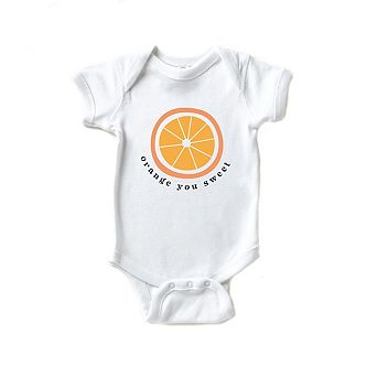 Orange You Sweet Baby Bodysuit