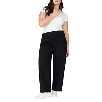 ELOQUII Women's Plus Size The Loose Fit Jean