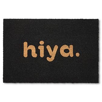 Town & Country Terra Hiya Painted Welcome Outdoor Door Mat