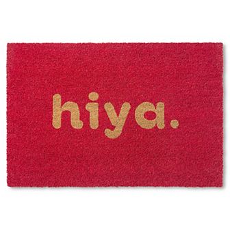 Town & Country Terra Hiya Painted Welcome Outdoor Door Mat