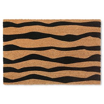 Town & Country Terra Ravine Abstract Mountain Outdoor Door Mat