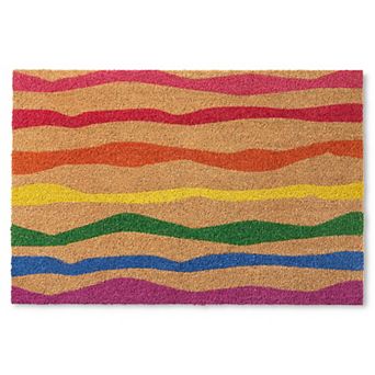 Town & Country Terra Ravine Abstract Mountain Outdoor Door Mat