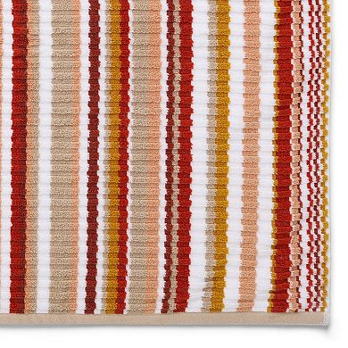 Caro Home Canton Striped Dobby Bath Towel