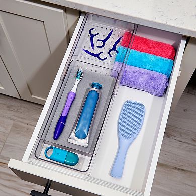 Madesmart Drying Stone Expandable Dental Care Organizer