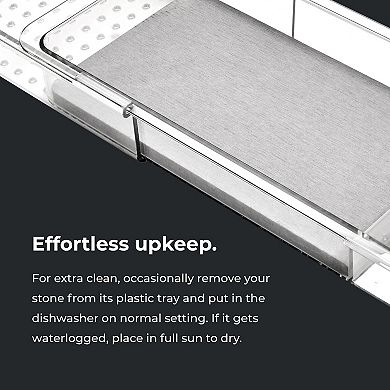 Madesmart Drying Stone Expandable Dental Care Organizer