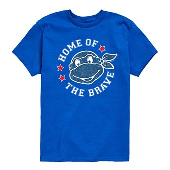 Boys 8-20 Teenage Mutant Ninja Turtles Born Raised USA Graphic Tee