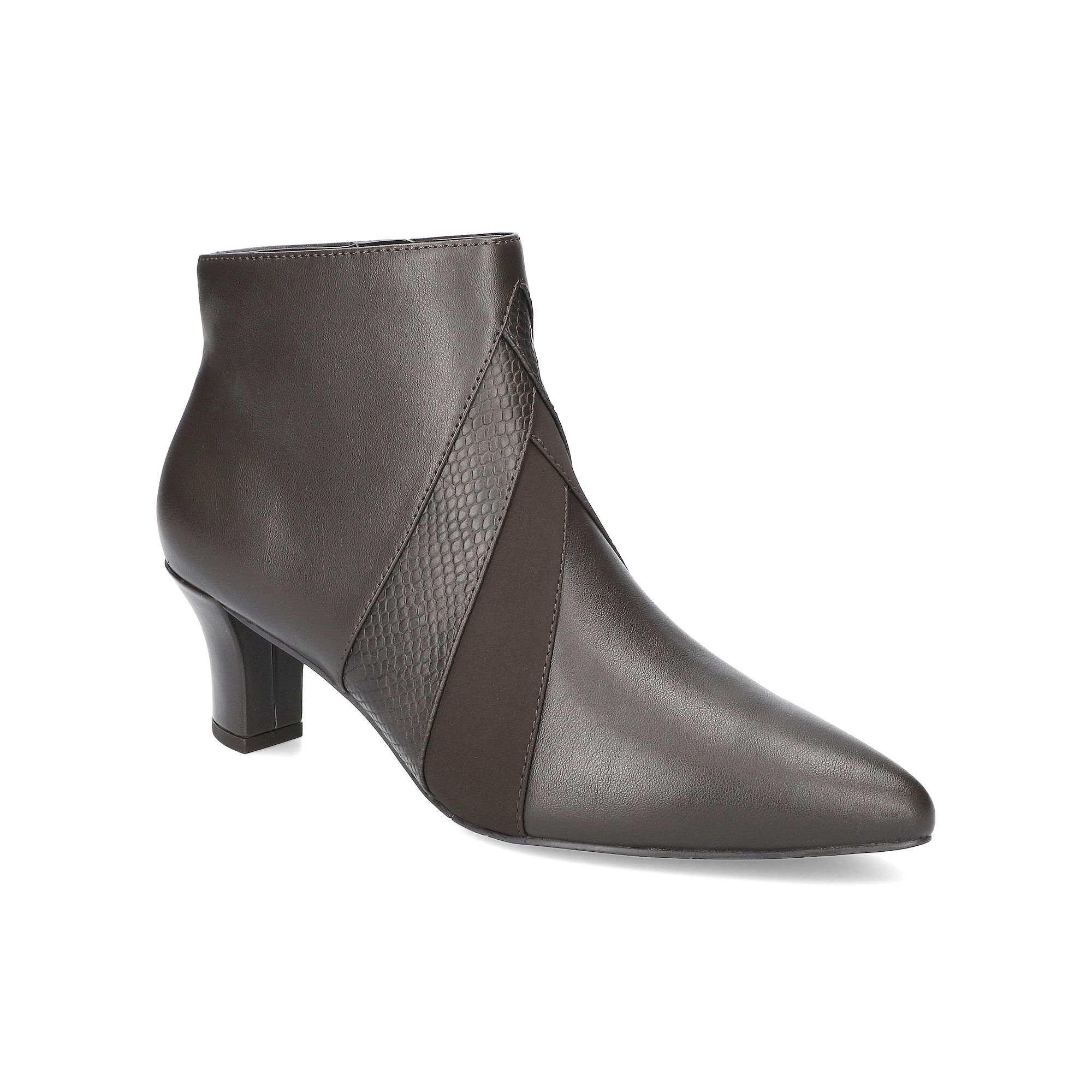 Easy Street Womens Falcon Dress Ankle Boots, Size: 6.5, Brown
