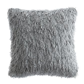 Modern Elements Keegan 18" x 18" Faux Fur Shag Decorative Pillow