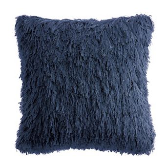 Modern Elements Keegan 18" x 18" Faux Fur Shag Decorative Pillow