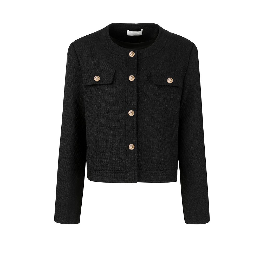 ALUDE SELECT】black gord tweed jacket | 【ALUDE】韓国メンズ