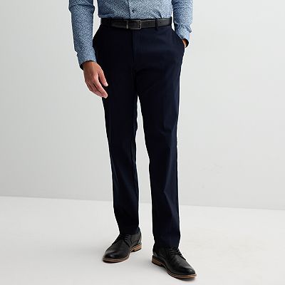navy slim fit dress pants The Black Tux Light Suit Pants-Classic In Blue | Size: 50/32