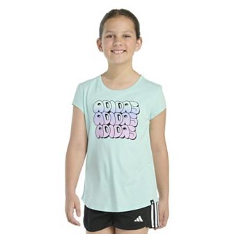Girls 8-20 adidas Cap Sleeve Tee