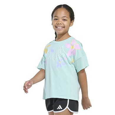 Girls 7-16 adidas Drop Shoulder Tee