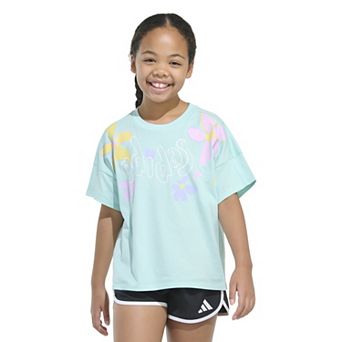 Girls 7-16 adidas Drop Shoulder Tee