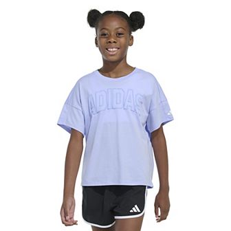Girls 7-16 adidas Drop Shoulder Tee
