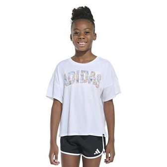 Girls 7-16 adidas Drop Shoulder Tee