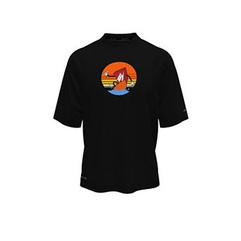 Boys Nike Short-Sleeve Dri-FIT UPF 40+ Hydroguard Swim Tee