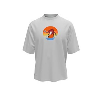 Boys Nike Short-Sleeve Dri-FIT UPF 40+ Hydroguard Swim Tee