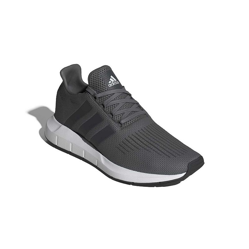 adidas Swift Run 1.0 Men's Casual Running Shoes, Size: 10.5, Gray White