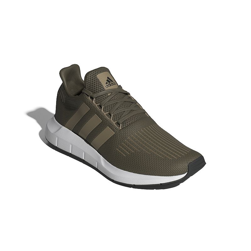 adidas Swift Run 1.0 Men's Casual Running Shoes, Size: 9, Green Strata Blanch