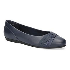 Kohls navy flats store