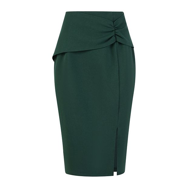 スカート highwaist pencil skirt sharkskin highwaist pencil skirt – louren store