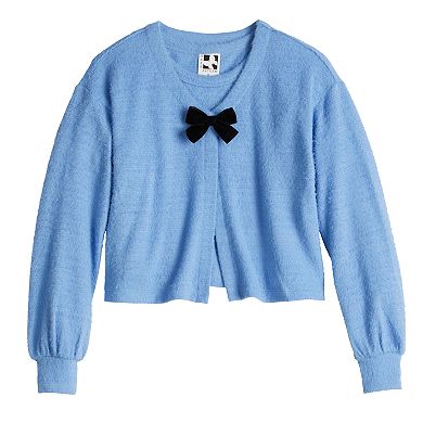 Girls 7-16 Self Esteem 2-Piece Long Sleeve Cardigan & Tank Top Set