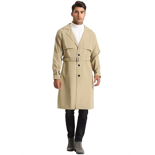 Kohls mens trench coat hotsell