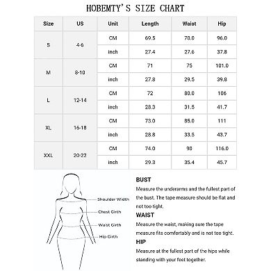 Women's Pencil Skirt High Waist Pleated Front Work Office Bodycon Skirts