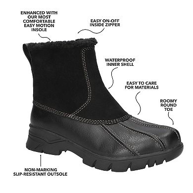 Easy Street Yuka Easy Works Women's Slip Resistant Waterproof Boots