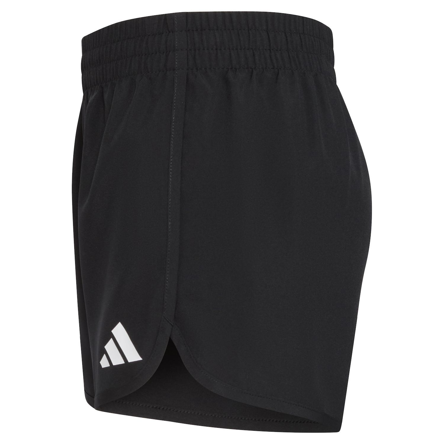 Шорты adidas Pacer для девочек, цвет: Чёрный белый — фото 6