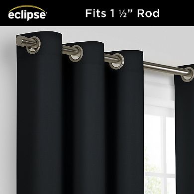 eclipse Kendall Thermaback Grommet Extra Wide 1 Window Curtain Panel