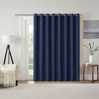 eclipse Kendall Thermaback Grommet Extra Wide 1 Window Curtain Panel