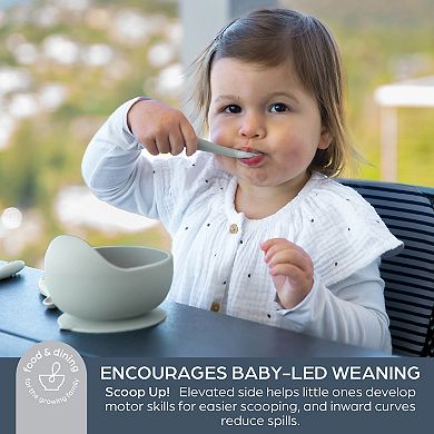 Dreambaby Silicone Scooper Bowl with Suction Base