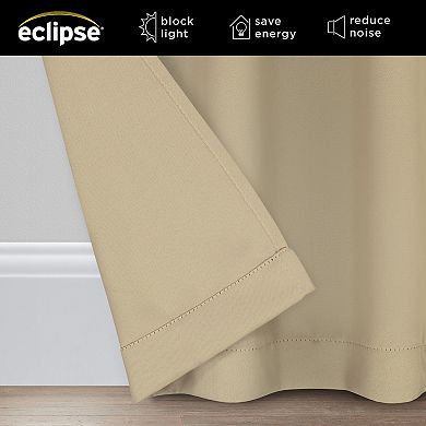 eclipse Darrell Thermaweave Blackout Grommet Sliding Door Curtains - 84" x 100"