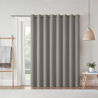 eclipse Darrell Thermaweave Blackout Grommet Sliding Door Curtains - 84" x 100"