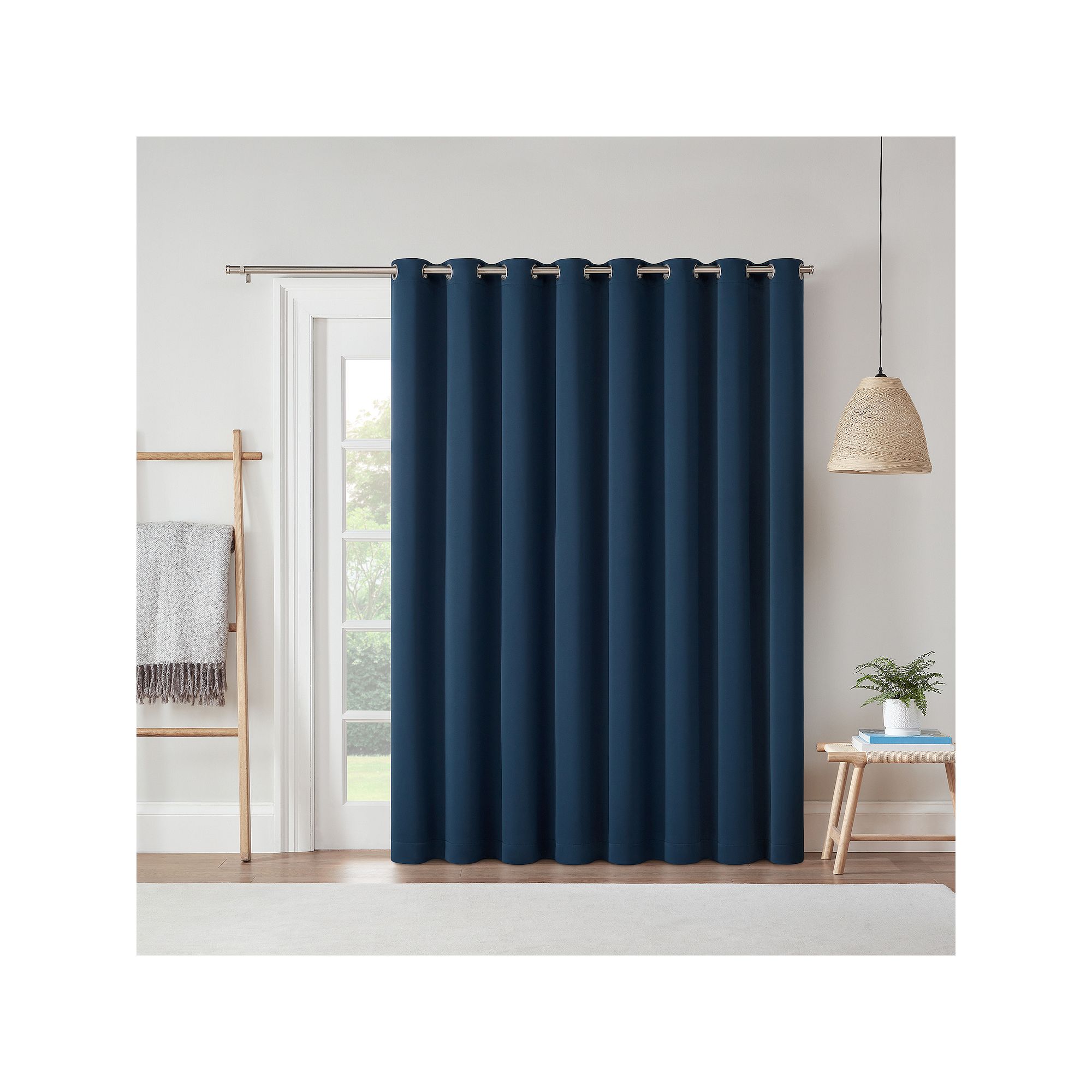 eclipse Darrell Thermaweave Blackout Grommet Sliding Door Curtains - 84 