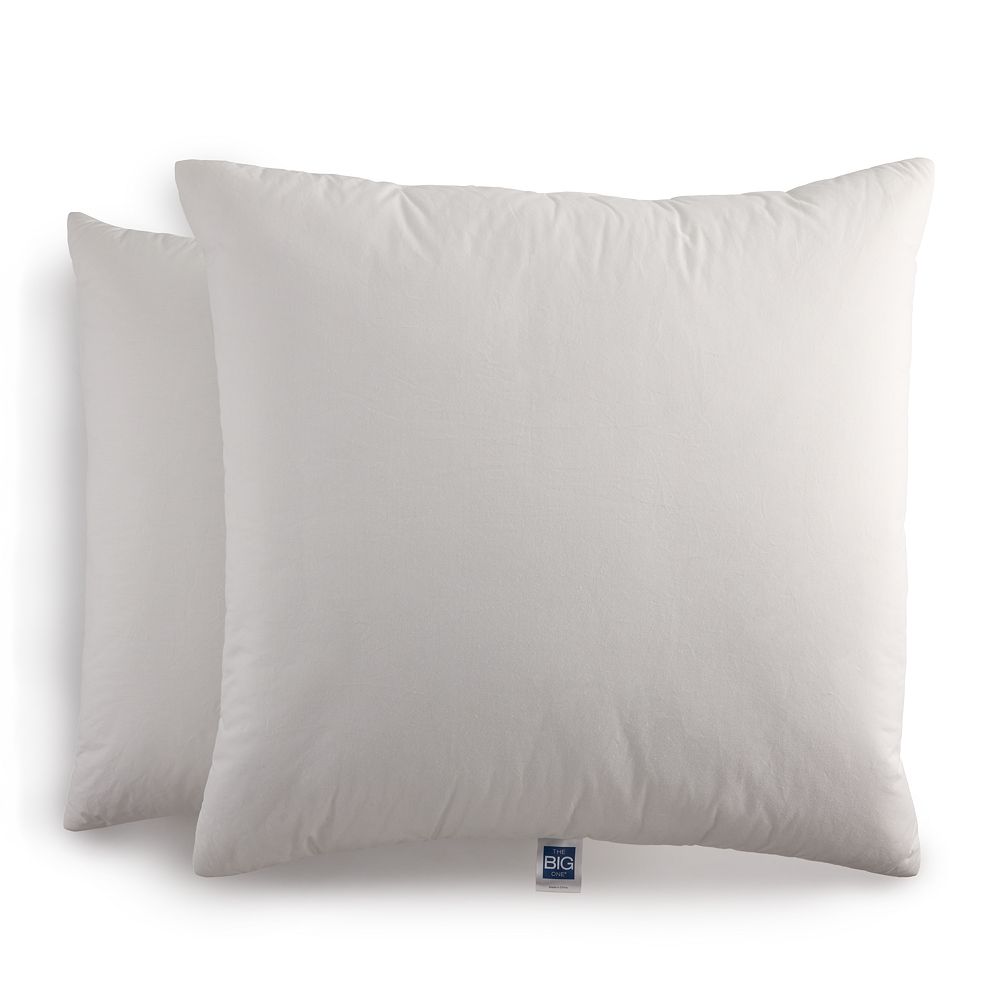 The Big One® 2-Pack Feather Fill Euro Pillow Set