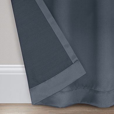 eclipse Solid Thermapanel Room Darkening 1 Window Curtain Panel