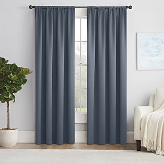 eclipse Solid Thermapanel Room Darkening 1 Window Curtain Panel