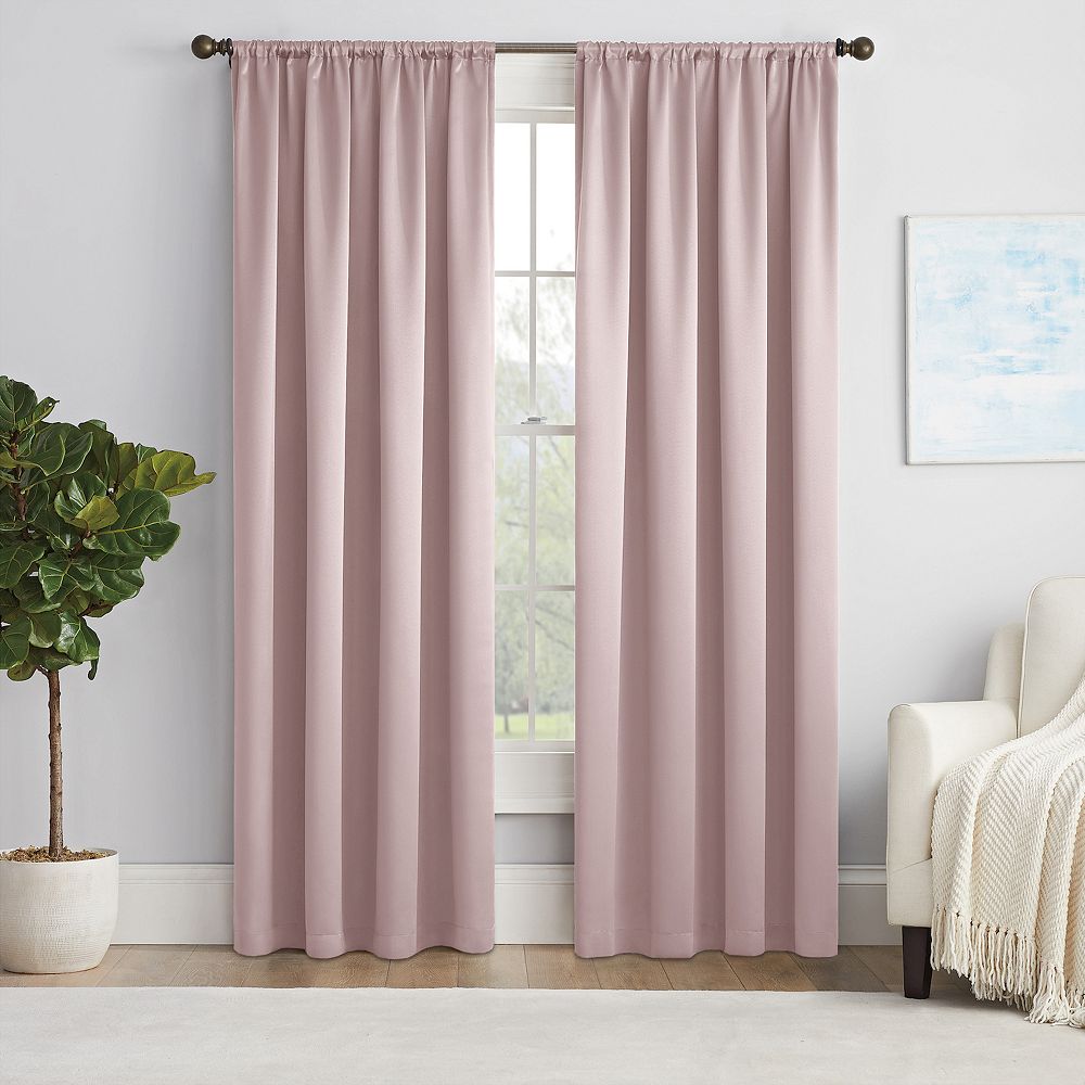 eclipse Solid Thermapanel Room Darkening 1 Window Curtain Panel