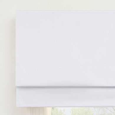 eclipse 100% Blackout Faux Silk Cordless Roman Shade