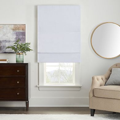 eclipse 100% Blackout Faux Silk Cordless Roman Shade